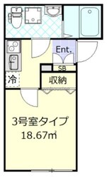 ルノン平井の物件間取画像